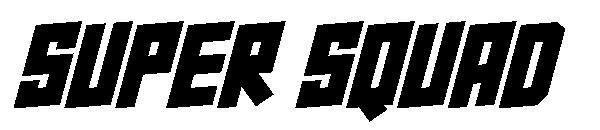 super squad字体