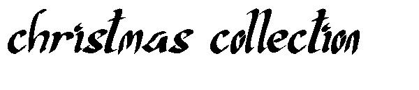christmas collection字体