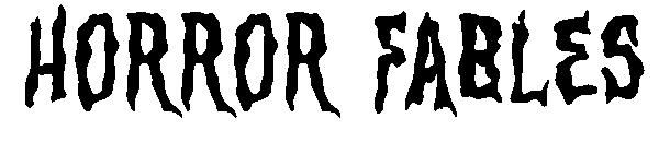 horror fables字体