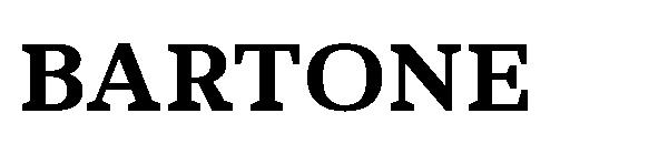 Bartone字体