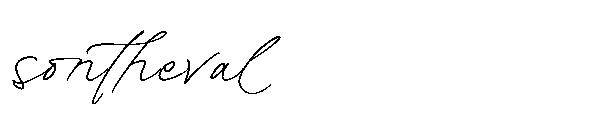 sontheval字体