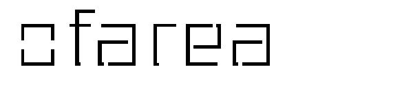 Ofarea字体