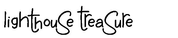 lighthouse treasure字体