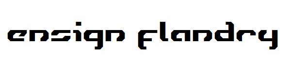 ensign flandry字体