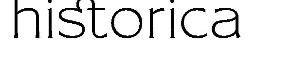 historica字体