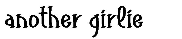 another girlie字体