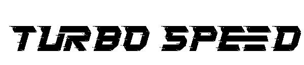 turbo speed字体
