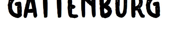 gattenburg字体