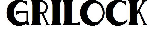 grilock字体