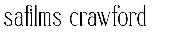 safilms crawford字体