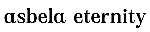 asbela eternity字体