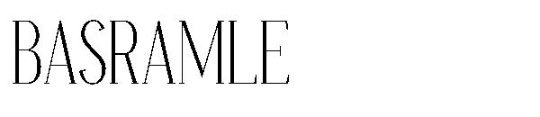 basramle字体