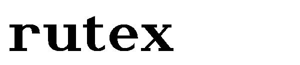 rutex字体