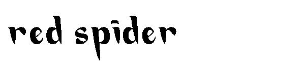 red spider字体