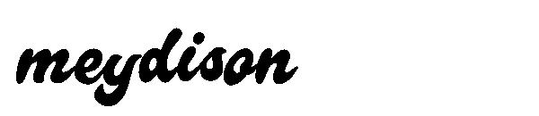 meydison字体