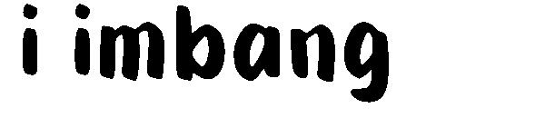 i imbang字体