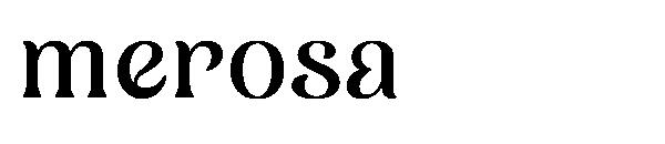 merosa字体