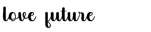 love future字体
