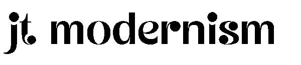 jt modernism字体
