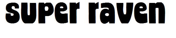 Super raven字体