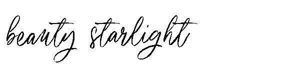 beauty starlight字体