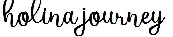 holina journey字体