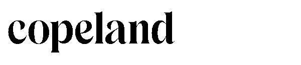 copeland字体
