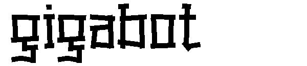 Gigabot字体