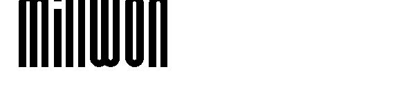 Millwon字体