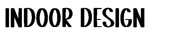 indoor design字体