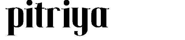 Pitriya字体