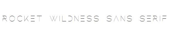 rocket wildness sans serif字体
