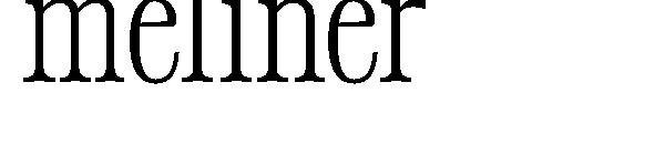 Meliner字体