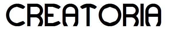 Creatoria字体