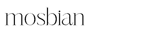 Mosbian字体