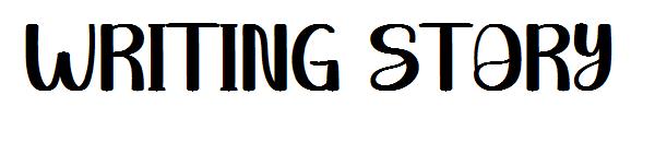 writing story字体