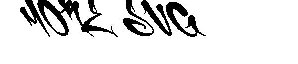 more svg字体