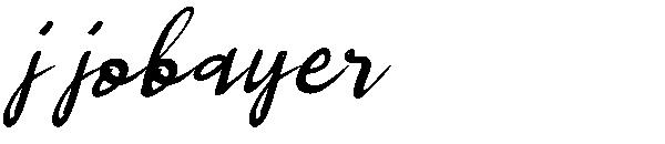 j jobayer字体