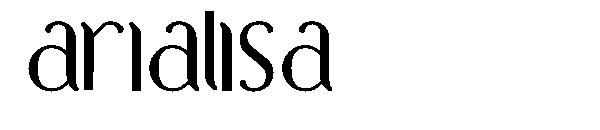 Arialisa字体