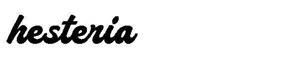 Hesteria字体