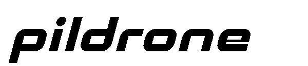 Pildrone字体