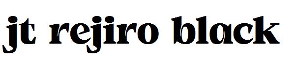jt rejiro black字体