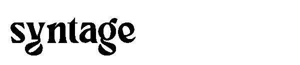 syntage字体