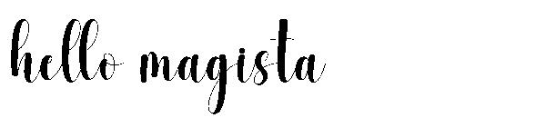 hello magista