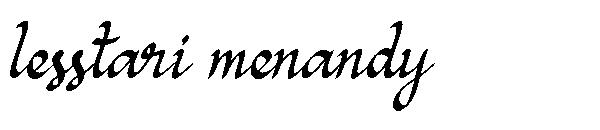 lesstari menandy