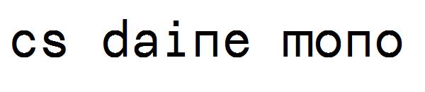 cs daine mono