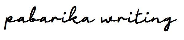 pabarika writing