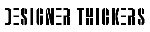 designer thickers