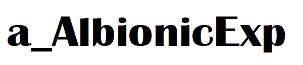 a_AlbionicExp字体