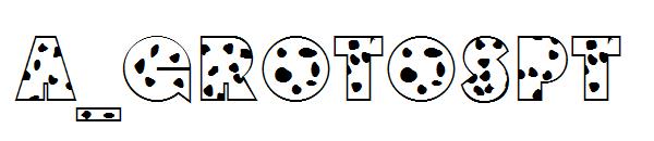 a_GrotoSpt字体